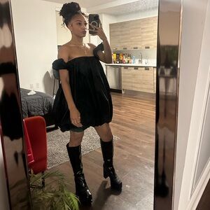Zara Mini Balloon Dress